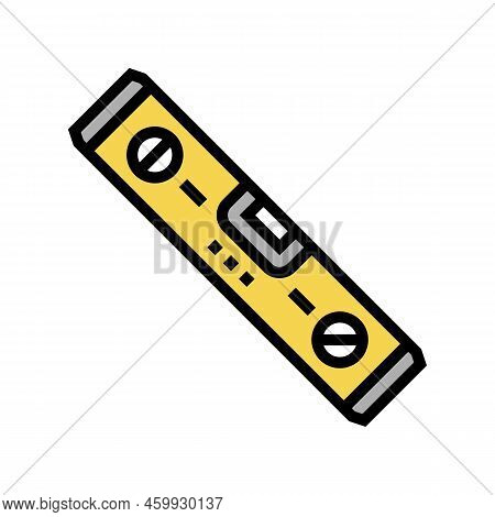 Level Tool Repair Color Icon Vector. Level Tool Repair Sign. Isolated Symbol Illustration