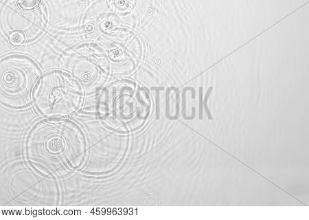 Desaturated Transparent Clear Calm Water Surface Texture