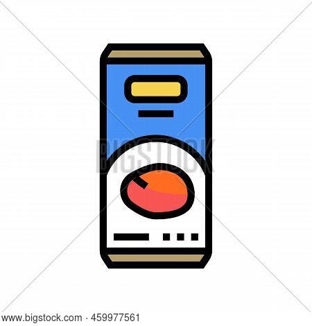 Nectar Mango Fruit Color Icon Vector. Nectar Mango Fruit Sign. Isolated Symbol Illustration