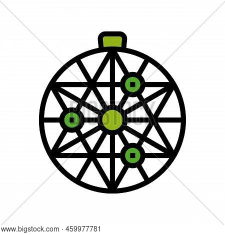 Melon Cradle Color Icon Vector. Melon Cradle Sign. Isolated Symbol Illustration