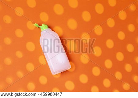 Household Ideas. Empty Used Plastic Bottle For Household Chemicals Intended For Liquids Plastic Cont