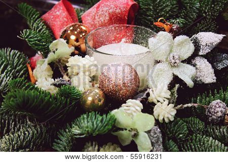 New Year and Christmas decorations