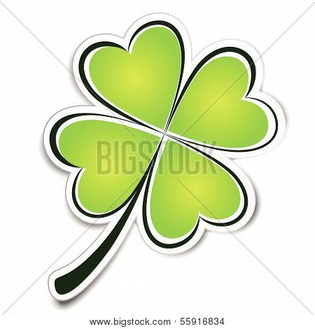 Clover Sticker