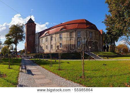 Castle In Swidwin, Poland.