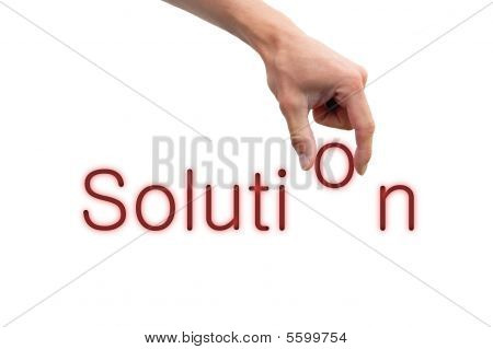 Ruka a slovo řešení
