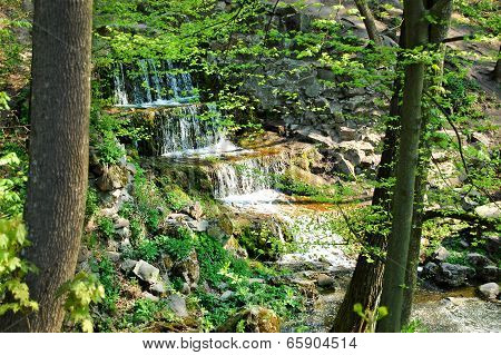 Waterfall In The Park