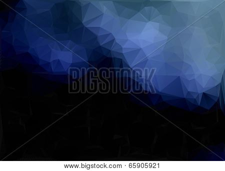 Dark Puple Abstract Polygon Triangle Background