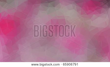 Pink Abstract Polygon Triangle Background