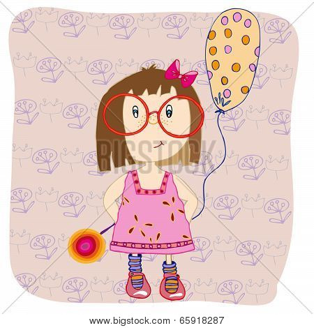 Girl With A Balloon