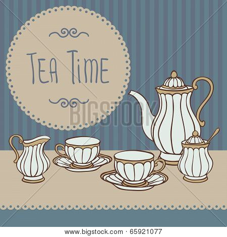 Tea time Card