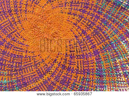 Background From Rattan Fibers