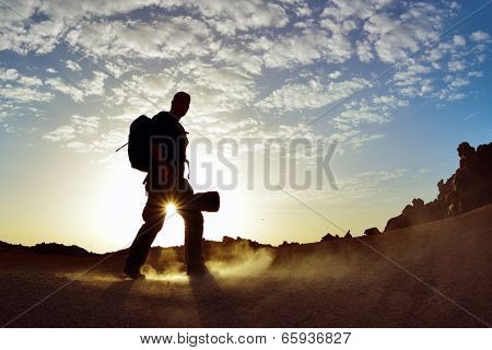 wildlife photographer outdoor in summer