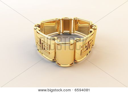 Goldbraslet