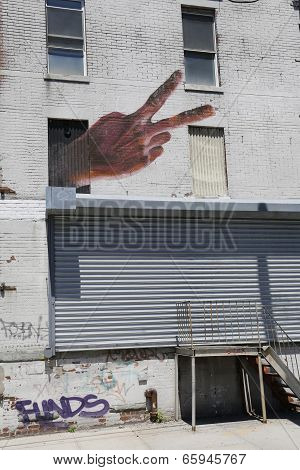 Mural at East Williamsburg in Brooklyn