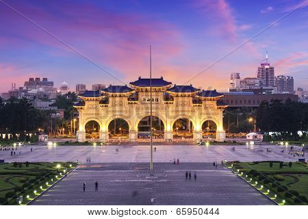 Chiang Kai-shek Memorial. Taipei - Taiwan.
