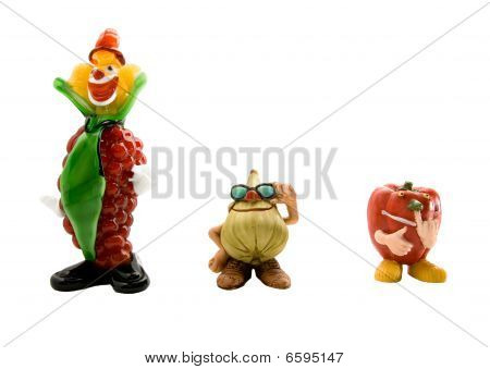 Figurine ไร้สาระในรูปแบบของคนน้อยลวงตา
