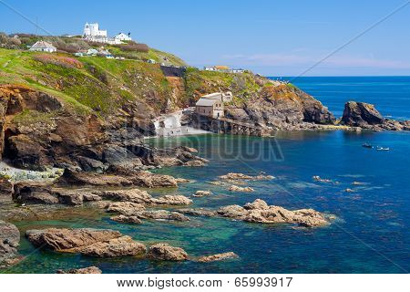 Lizard Point Cornwall England Uk