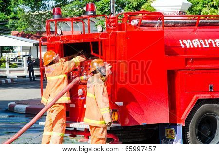 Practicing Plan Fire Protection And Control