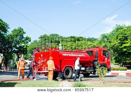 Practicing Plan Fire Protection And Control