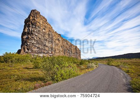 Canyon Asbyrgi, Iceland
