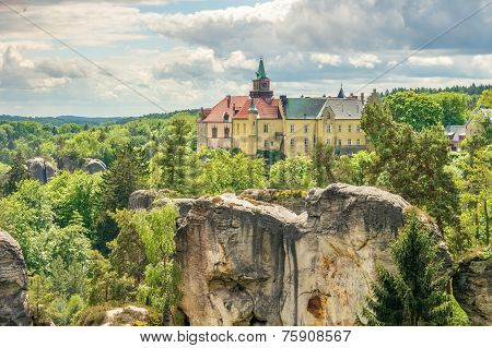 Castle Hruba Skala In Czech Paradise