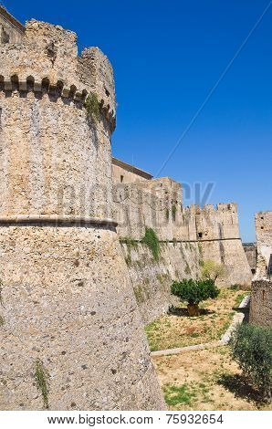 Swabian Castle of Rocca Imperiale. Calabria. Italy.