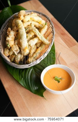 Fried Tempura Asparagus
