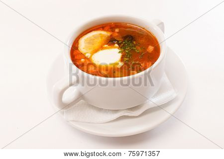Soup solyanka