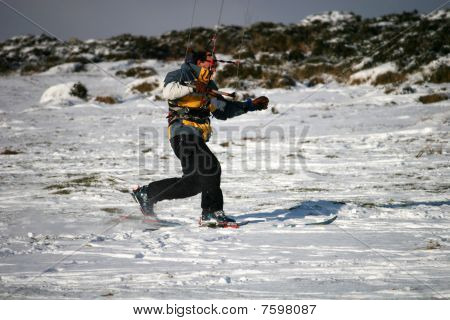 Kite sciatore