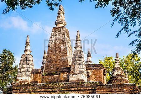The seven pagodas