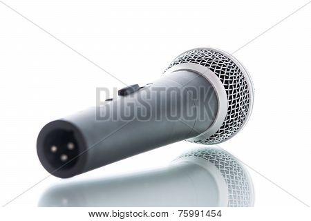 Microphone Without Cable Isolated