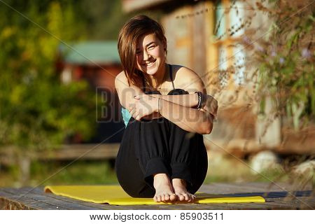 Yoga woman