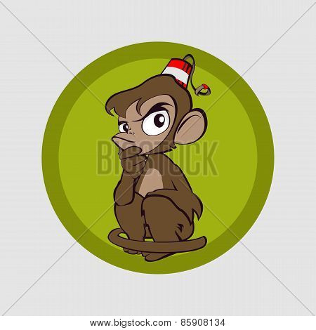 Monkey much thought