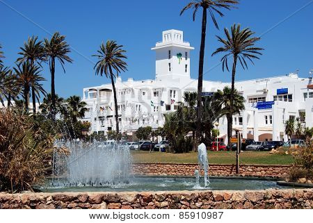 Shopping centre, Mojacar.