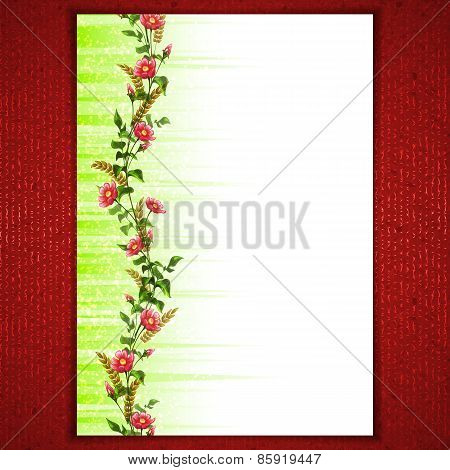 Vector floral Pattern Brushes for your design
