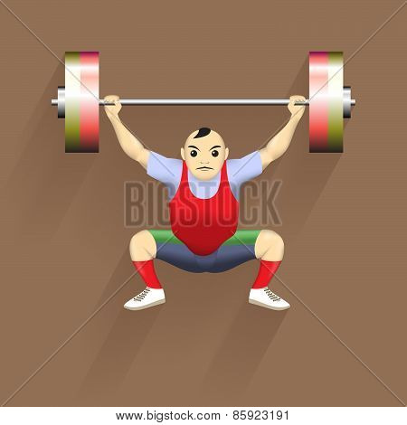 Weightlifter icon