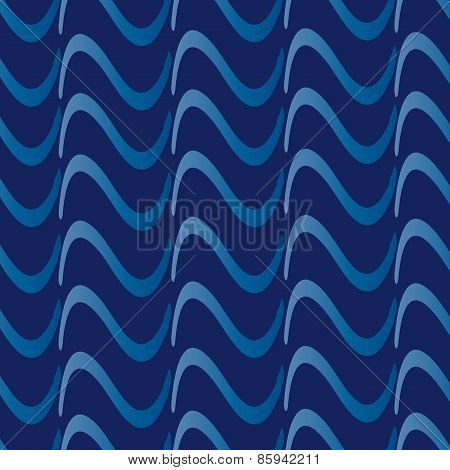 Marine Wavy Pattern.