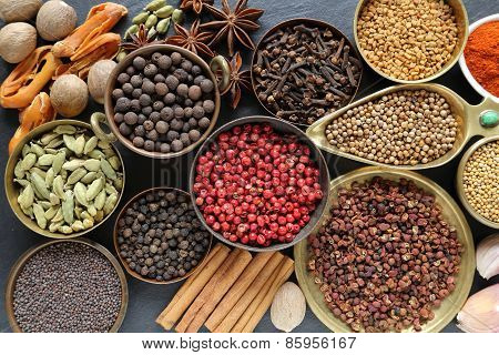 Spices And Herbs.
