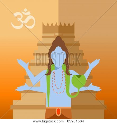 Hindu Flat Icon