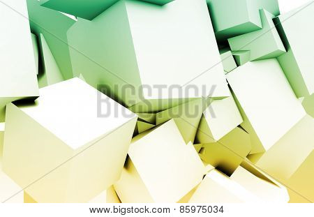 Quantum Technology as a Abstract Concept Art