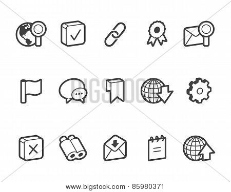 Internet And Website Icons