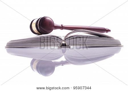 Book and gavel
