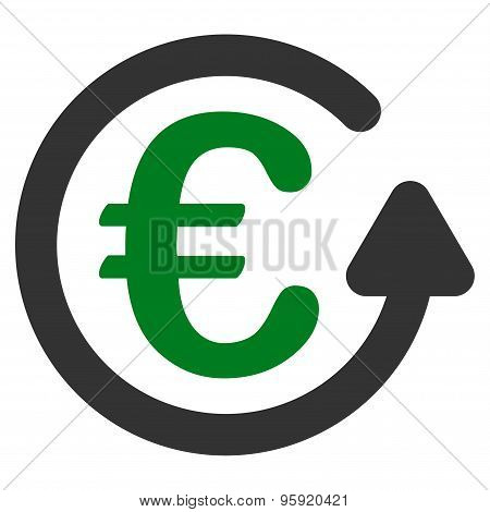 Chargeback icon from BiColor Euro Banking Set
