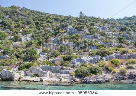 Kekova is an island in Turkey