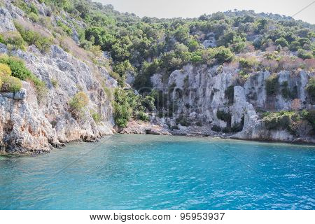 Kekova is an island in Turkey