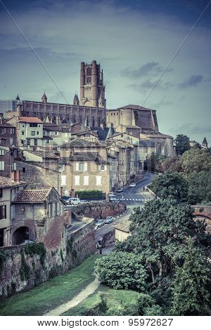 View Of The Albi, France