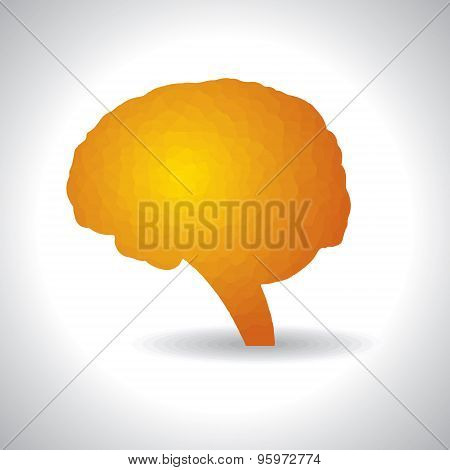 Abstract brain or mind symbol