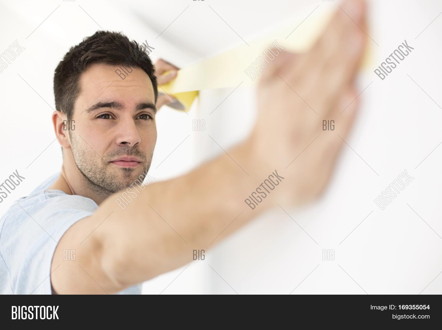 Man Applying Duct Tape Image & Photo (Free Trial) Bigstock