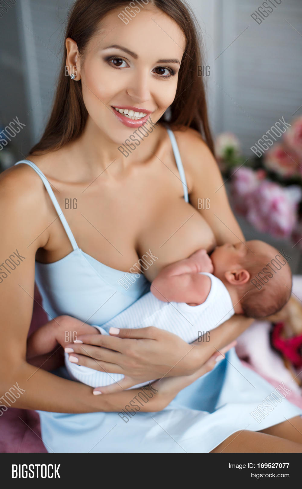 Happy Young Mother, Image & Photo (Free Trial) | Bigstock