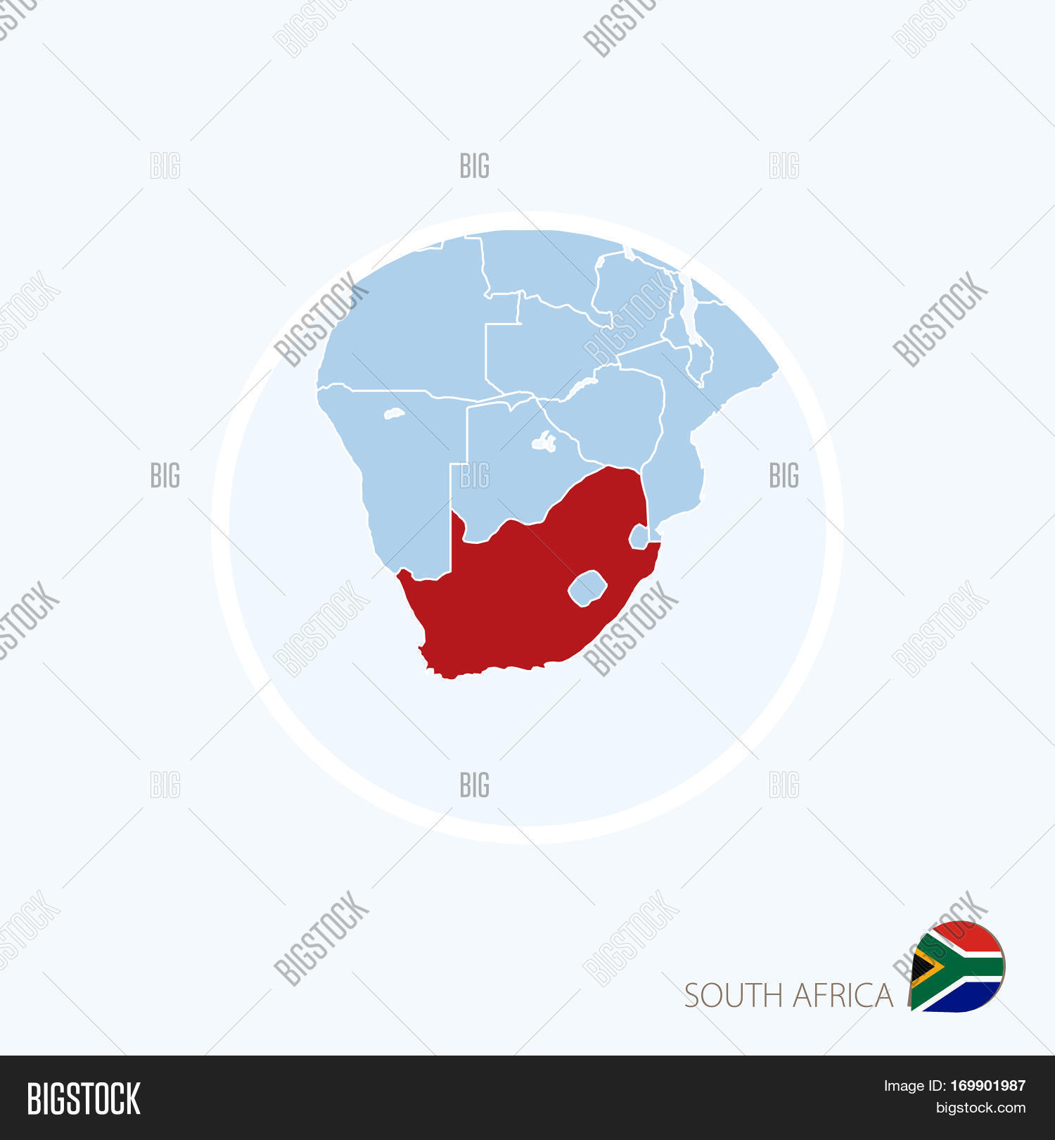 Map Icon South Africa Vector & Photo (Free Trial) | Bigstock